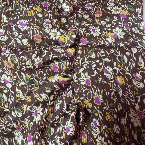 Zara Red Fit and Flare Puff Sleeve Dress for Cocktail - Picture 7 of 9